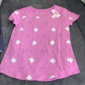 Girls Kitty Cat T-Shirt